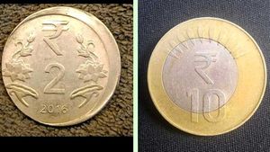 ERROR Coins Ten & Two Rs