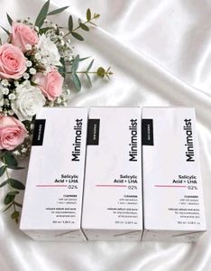 Pack of 3 Minimalist Anti-Acne Salicylic Acid 2% F
