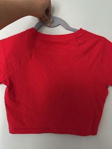 red bonkers tshirt