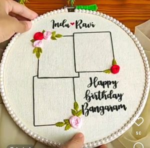 Photo Frame Embroidery