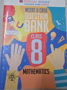 Oswaal NCERT & CBSE Class 8 Math Question Bank