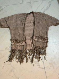 Fringe Knit Cardigan