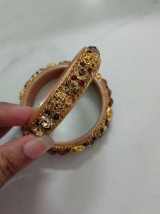 Elegant Beaded Bangles
