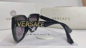 Versace Black Cat-Eye Sunglasses