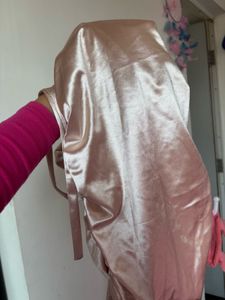 Elegant Satin Halter Cut-out Mini Dress