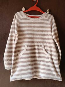 Striped Terry Cloth Tunic