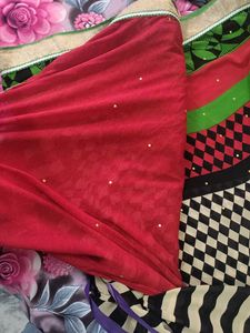 Colorful Striped Saree