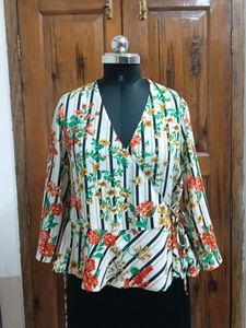 Zara Floral Top