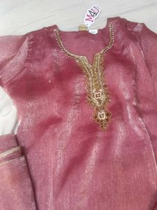 Beautiful Pink Kurta Set with Dupatta