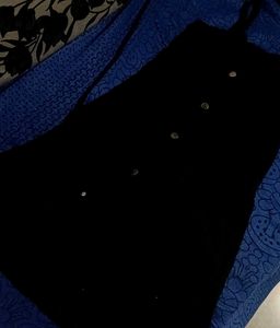 Cute Black Button-Down Dress
