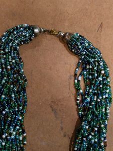 Boho Beaded Statement Necklace