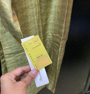 Men's Olive Green Kurta