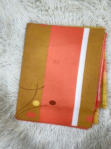 Retro Geometric Print Bedsheet
