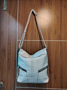 Stylish Silver Crossbody Bag