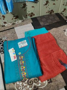 Beautiful Teal Kurta Set