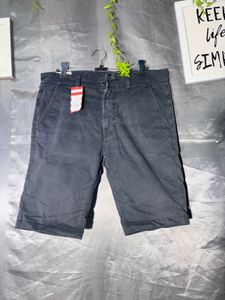 Men's Dark Gray Chino Shorts