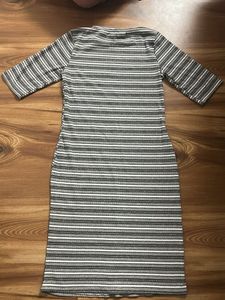 Striped Midi Dress