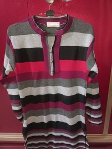 Cozy Striped Tunic Top