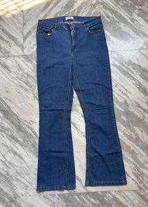 Classic Blue Flared Jeans