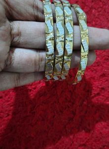 Beautiful Gold & Silver Bangles Set