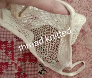 thread knitted bag for daily use