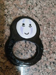 Cute No-Face Hair Barrete