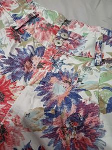 Floral Print Shorts
