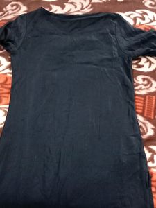 Aurelia Black Woolen Kurti