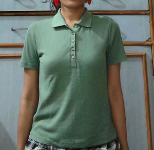 Green Polo T-Shirt