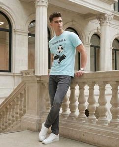 SHEIN Football Graphic T-Shirt (RH)