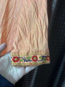 Orange Kurti L Size