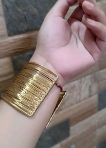 Trendy Cuff Multilayered Bracelet