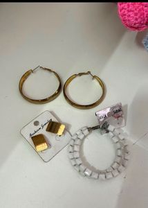 3 Pairs of Earring