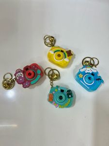 Projector Camera Keychain Set of 4