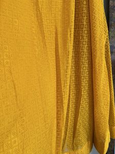 Ethnic Skirt - Mustard Yellow