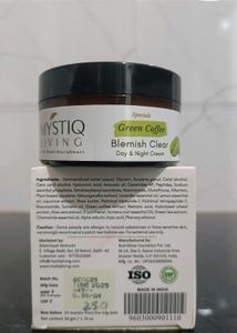 Mystiq Living Green Coffee Blemish Clear Cream
