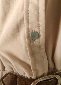 Chic Beige Shirt Dress