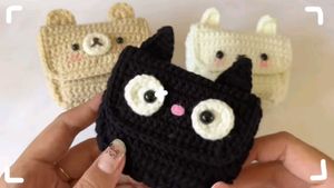 Cute Crochet Animal Pouches(1pc)