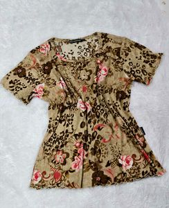 Floral Stretchable Top