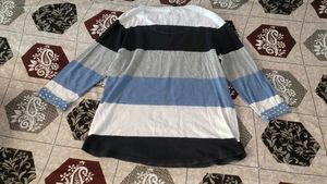Striped Long Sleeve Top