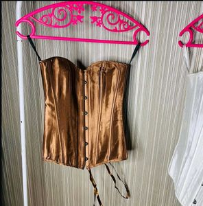 Shiny Corset Top