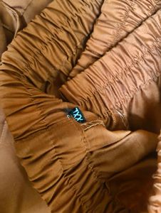 Comfortable Brown Palazzo kurta Pant set