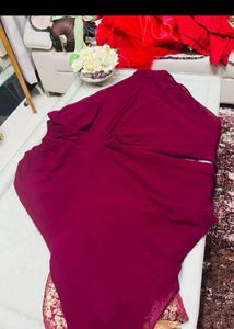 Exquisite maroon Lehenga Choli Set