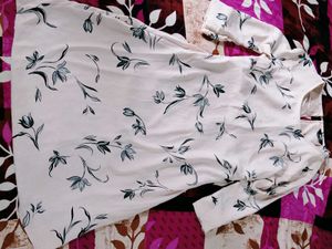 Chic Floral Print Top