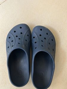 Navy Blue Crocs Clogs