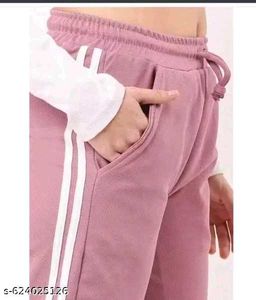 Comfortable Striped Track Pants