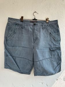 Stylish Blue Cargo Shorts for Men