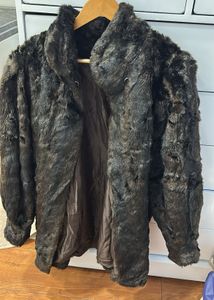 Classy Brown Fur Coat 🧥