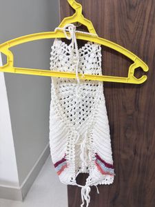 Boho Crochet Halter Top