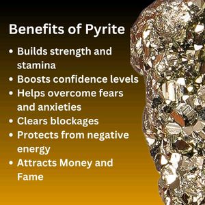Pyrite Crystal Tower (3 Inches)